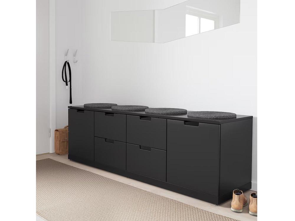 Нордли 36 black ИКЕА (IKEA) изображение товара