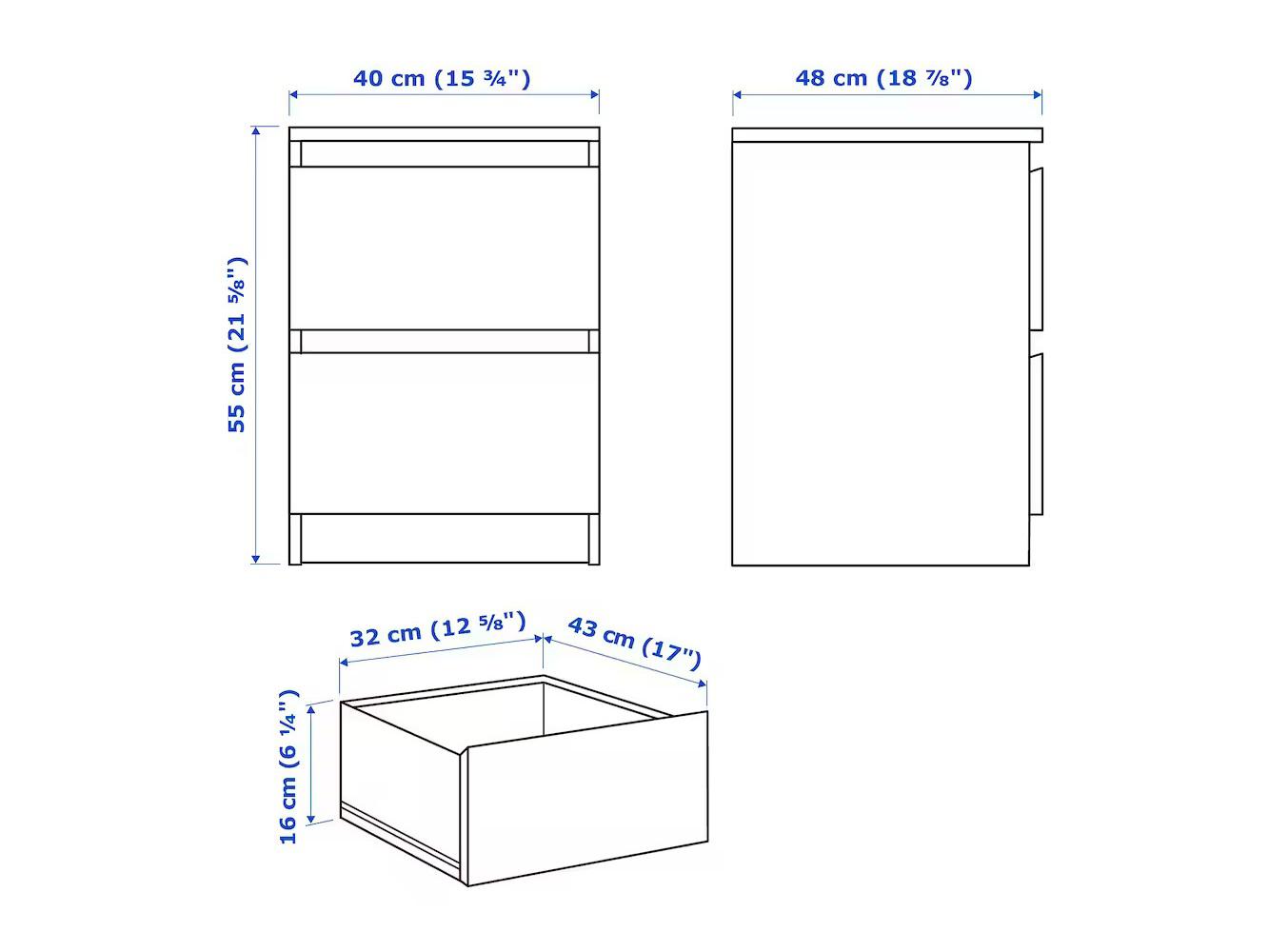 Мальм 113 brown ИКЕА (IKEA) изображение товара