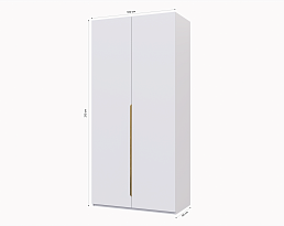 Изображение товара Пакс Альхейм 12 white (gold) ИКЕА (IKEA) на сайте bintaga.ru