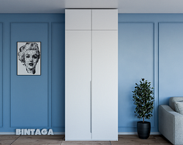 Изображение товара Пакс Альхейм 22 white (silver) ИКЕА (IKEA) на сайте bintaga.ru