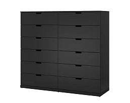 Изображение товара Нордли 16 black ИКЕА (IKEA) на сайте bintaga.ru