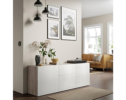 Изображение товара Беста 117 beige white ИКЕА (IKEA) на сайте bintaga.ru